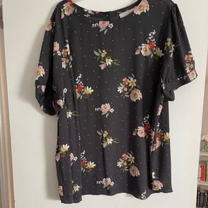 Loft short sleeve blouse